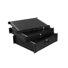 MIRSAN Polica za tastaturu i miš 19/1U na izvlačenje, slide mehanizam MR.CEK1U.01 MIRSAN Polica za tastaturu i miš 19/1U na izvlačenje, slide mehanizam MR.CEK1U.01