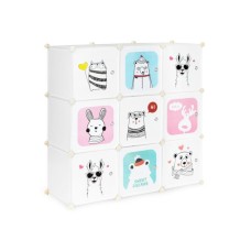 ModernHome Dečiji ormar sa 9 polica Sweet Dreams