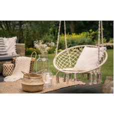 ModernHome Ljuljaška za terasu Modern bela (GW-076 WHITE)