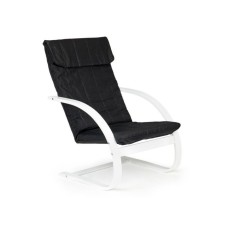 ModernHome Stolica za ljuljanje white/black