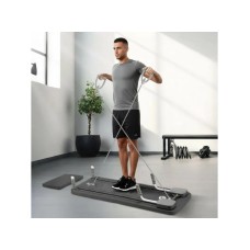 ModernHome Visenamenska pilates reformer daska, sklopiva, sa LCD ekranom i ekspanzerima ModernHome Visenamenska pilates reformer daska, sklopiva, sa LCD ekranom i ekspanzerima