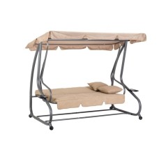 MultiGarden Bastenska ljuljaska - lezaljka 2u1 beige