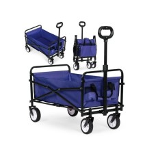 MultiGarden Sklopiva kolica za plažu 48x90cm Blue