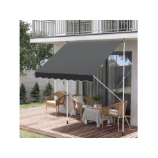 MultiGarden Tenda za terasu i balkon sa podešavanjem visine 3x1.2m Gray