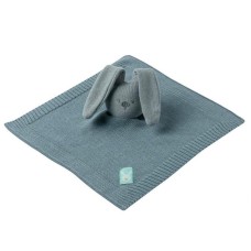 Nattou Igračka pleteno ćebe sa likom zeke, zelena Nattou Igračka pleteno ćebe sa likom zeke, zelena