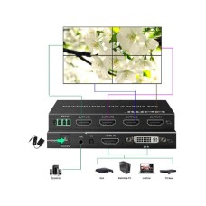 NONAME Video wall controller 2x2 KT-VW202 za sliku u 4ekrana NONAME Video wall controller 2x2 KT-VW202 za sliku u 4ekrana