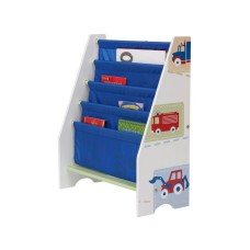 PERTINI Drvena polica za knjige - vozila