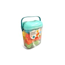 PERTINI Mekani gumeni konstruktori klasik u kofici 25 delova PERTINI Mekani gumeni konstruktori klasik u kofici 25 delova