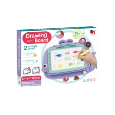 PERTINI Piši-briši tabla sa pečatima morski svet lila PERTINI Piši-briši tabla sa pečatima morski svet lila