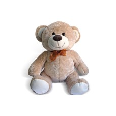 PERTINI Plišani braon meda sa mašnom 30cm PERTINI Plišani braon meda sa mašnom 30cm