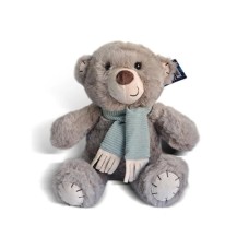 PERTINI Plišani braon meda sa zelenim šalom 22cm PERTINI Plišani braon meda sa zelenim šalom 22cm