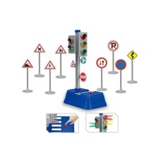 PERTINI Svetleći semafor sa 8 saobraćajnih znakova