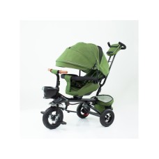 Playtime 420 Lux Tricikl sa tendom maslinasto zeleni
