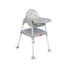 Playtime 614 Stolica za hranjenje 2u1 siva