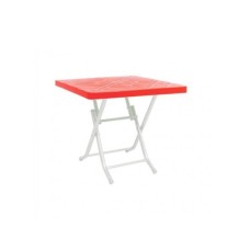 RAINBOW Ploča za baštenski sto Prestiž 80x80 crvena
