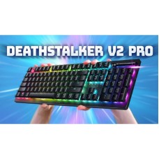 RAZER DeathStalker V2 Pro (Red Switch) - Wireless Low Profile Keyboard - US Layout