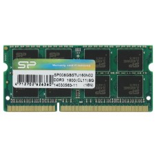 SILICON POWER 8GB, DDR3, SODIMM, 1600Hz SP008GBSTU160N02