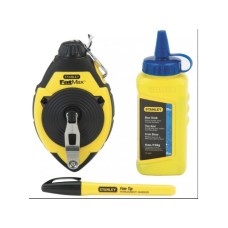 STANLEY 3-delni set; nit za obeležavanje + kreda 30m + marker (0-47-681) STANLEY 3-delni set; nit za obeležavanje + kreda 30m + marker (0-47-681)