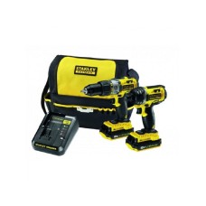 STANLEY FMCK461C2, Set akumulatorska udarna busilica-odvijac + udarni odvijac STANLEY FMCK461C2, Set akumulatorska udarna busilica-odvijac + udarni odvijac