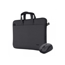 TRUST Bologna Eco komplet crna torba+miš za laptop 16'' TRUST Bologna Eco komplet crna torba+miš za laptop 16''