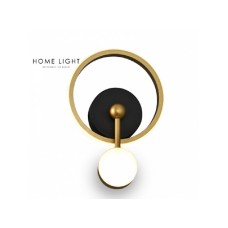 VESTA 468 ZIDNA LAMPA 15W 3000K CRNA/BRUSENO ZLATO VESTA 468 ZIDNA LAMPA 15W 3000K CRNA/BRUSENO ZLATO