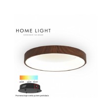 VESTA 527 Plafonska svetiljka 29W 3000/4500/6000K Tamno drvo (Ø 460) VESTA 527 Plafonska svetiljka 29W 3000/4500/6000K Tamno drvo (Ø 460)