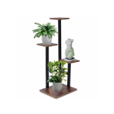 Vilde Stalak za cveće na 4 nivoa - Braon Vilde Stalak za cveće na 4 nivoa - Braon