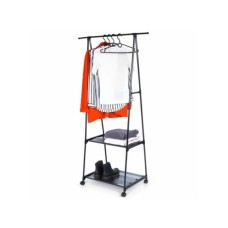 Vilde Stalak za odeću sa dve police i 4 točkića 88 x 44 x 160 cm.