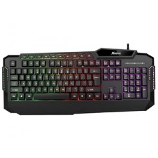 X WAVE Tastatura gejmerska multimedijalna sa RGB pozadinskim osvetljenjem crna,USA slova X WAVE Tastatura gejmerska multimedijalna sa RGB pozadinskim osvetljenjem crna,USA slova